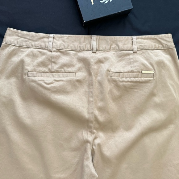 Michael Kors Tan Straight Leg Pants - Picture 7 of 7